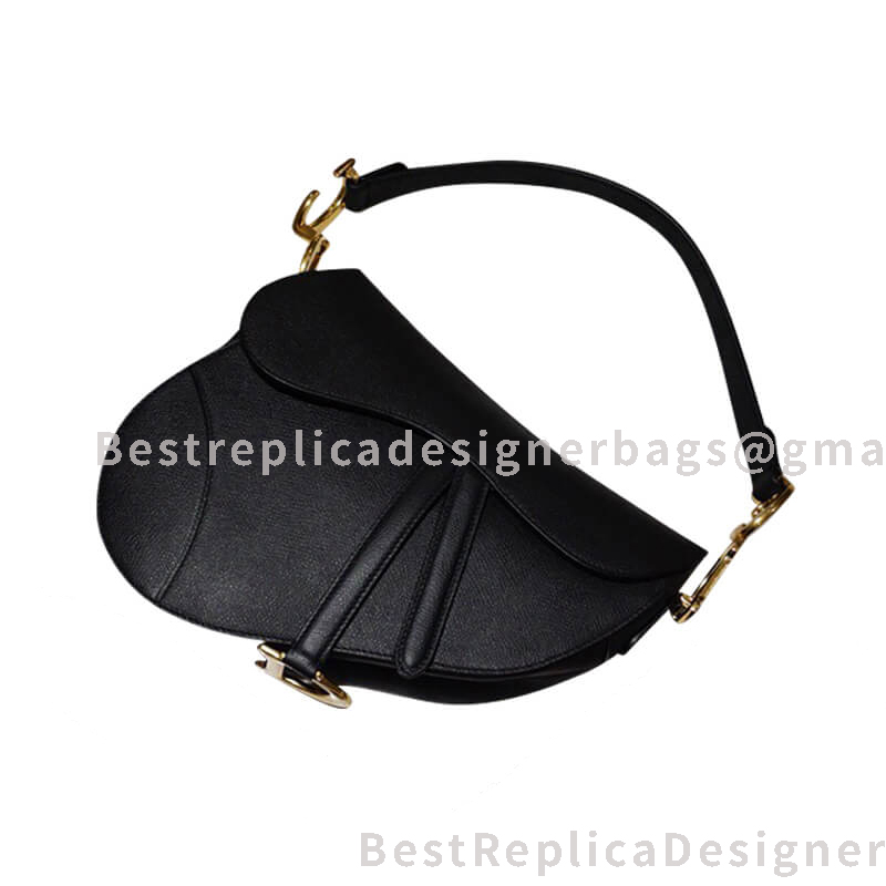 Dior Saddle Calfskin Bag Black